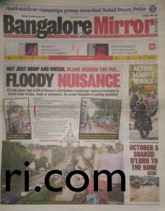 Bangalore Mirror - Oct 7,2017